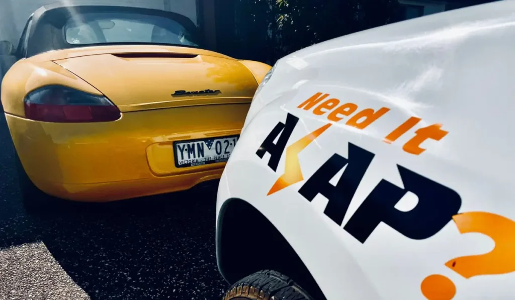 ASAP car at a callout